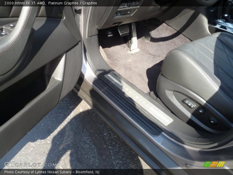 Platinum Graphite / Graphite 2009 Infiniti FX 35 AWD