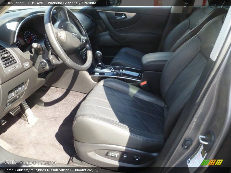 Platinum Graphite / Graphite 2009 Infiniti FX 35 AWD