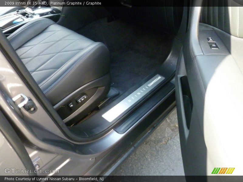 Platinum Graphite / Graphite 2009 Infiniti FX 35 AWD