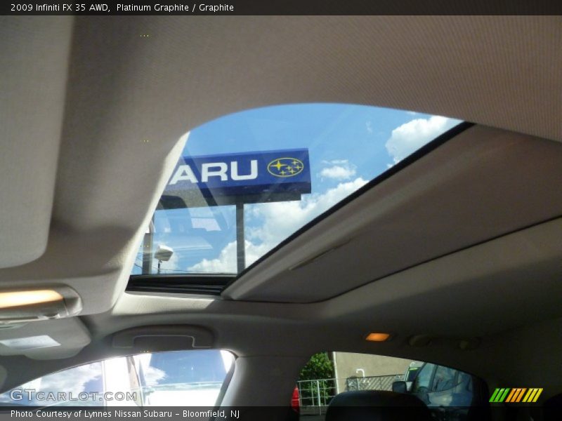 Platinum Graphite / Graphite 2009 Infiniti FX 35 AWD