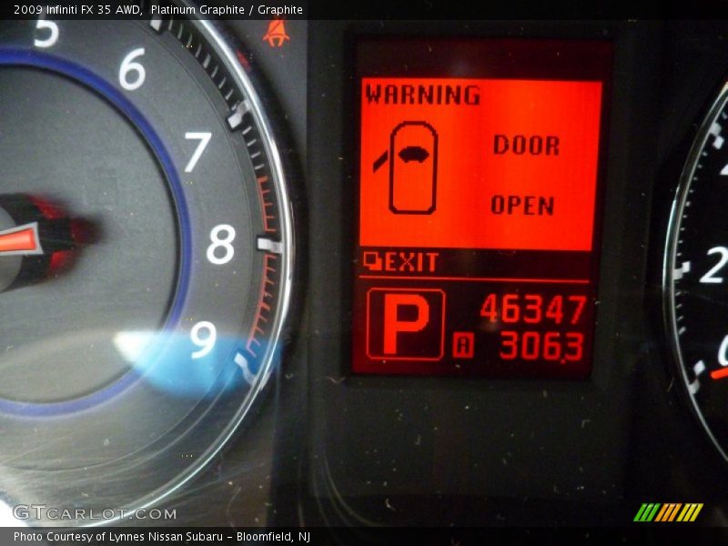 Platinum Graphite / Graphite 2009 Infiniti FX 35 AWD