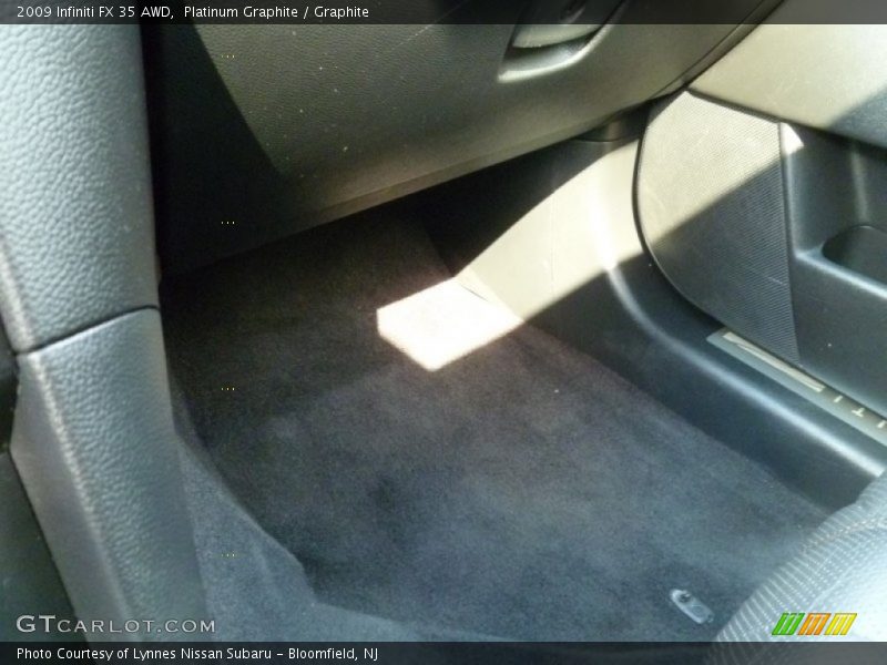 Platinum Graphite / Graphite 2009 Infiniti FX 35 AWD