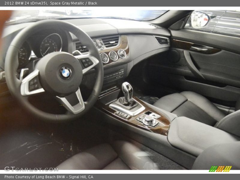 Space Gray Metallic / Black 2012 BMW Z4 sDrive35i