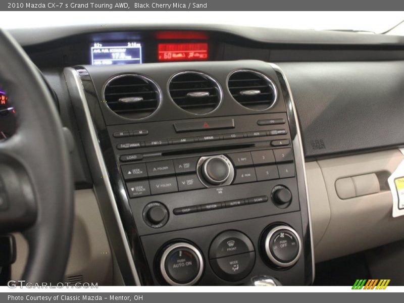 Controls of 2010 CX-7 s Grand Touring AWD