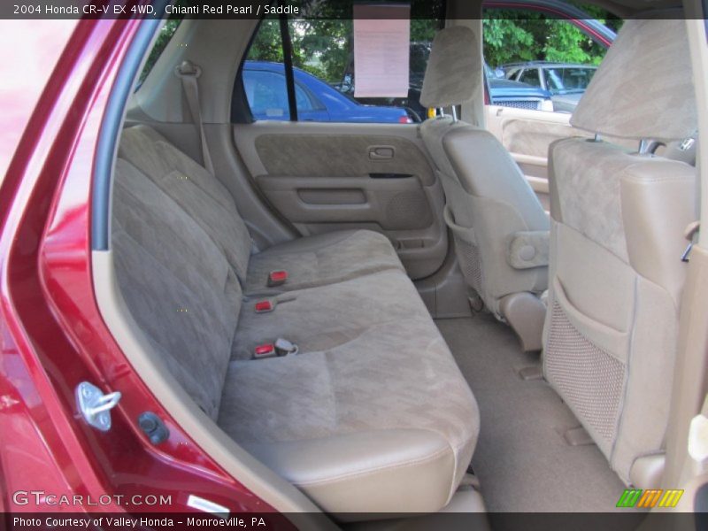 Chianti Red Pearl / Saddle 2004 Honda CR-V EX 4WD