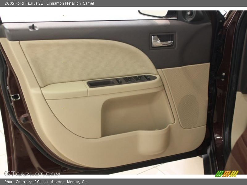 Cinnamon Metallic / Camel 2009 Ford Taurus SE