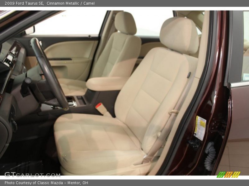 Cinnamon Metallic / Camel 2009 Ford Taurus SE