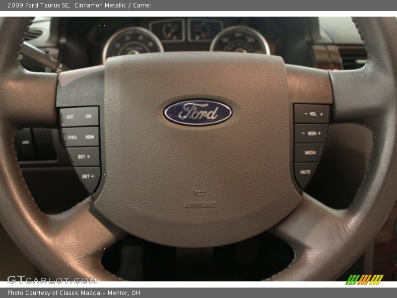 Cinnamon Metallic / Camel 2009 Ford Taurus SE