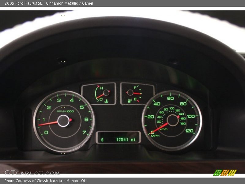 Cinnamon Metallic / Camel 2009 Ford Taurus SE