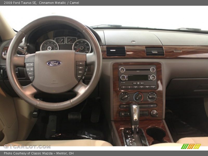 Cinnamon Metallic / Camel 2009 Ford Taurus SE