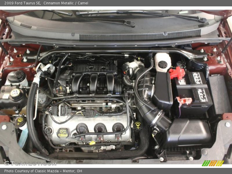 Cinnamon Metallic / Camel 2009 Ford Taurus SE