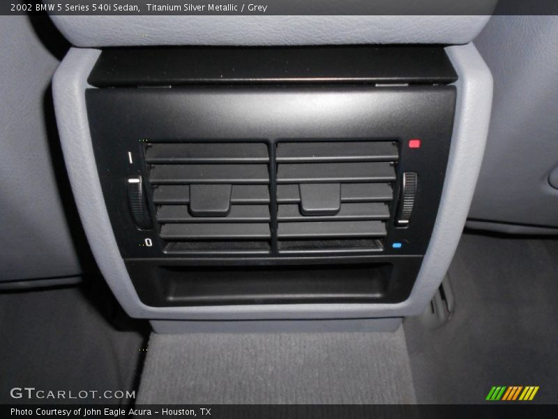 Titanium Silver Metallic / Grey 2002 BMW 5 Series 540i Sedan