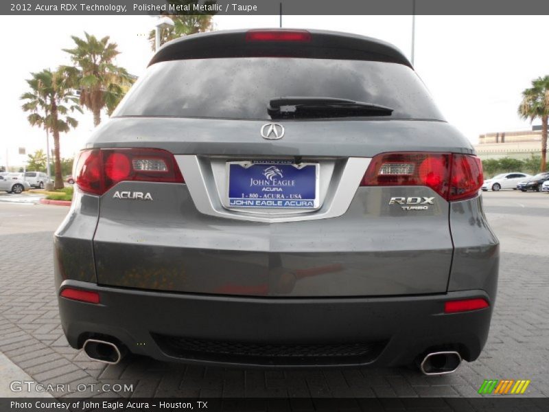 Polished Metal Metallic / Taupe 2012 Acura RDX Technology