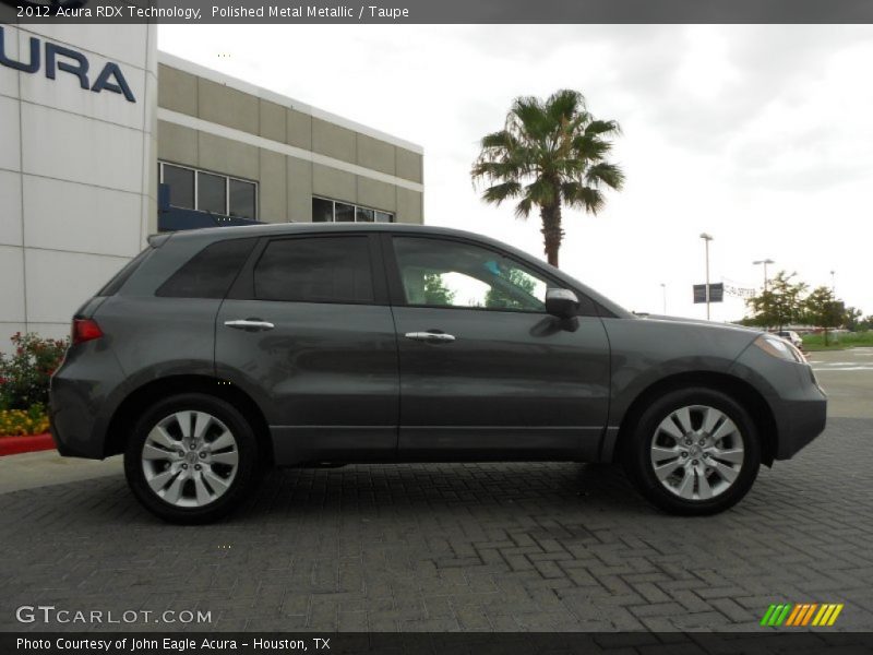 Polished Metal Metallic / Taupe 2012 Acura RDX Technology