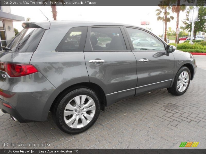 Polished Metal Metallic / Taupe 2012 Acura RDX Technology