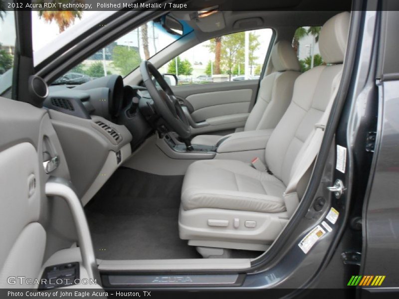  2012 RDX Technology Taupe Interior