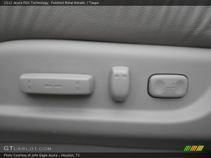 Polished Metal Metallic / Taupe 2012 Acura RDX Technology