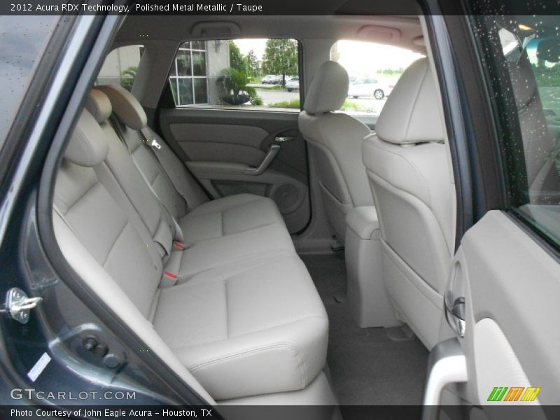 Rear Seat of 2012 RDX Technology