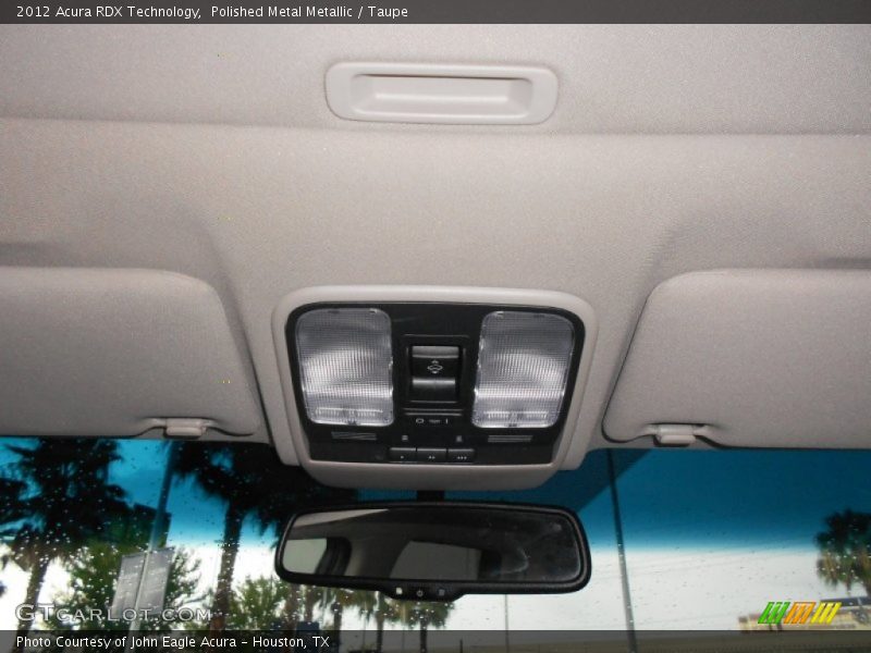 Polished Metal Metallic / Taupe 2012 Acura RDX Technology