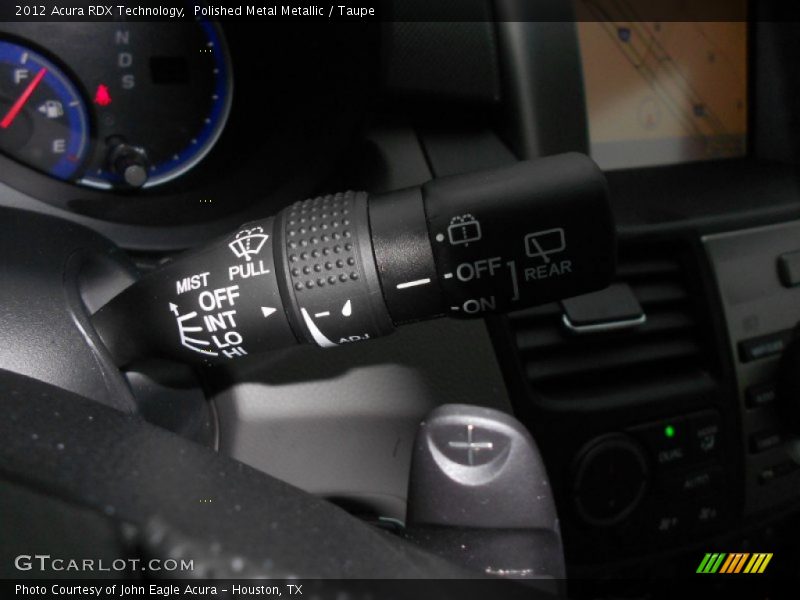 Controls of 2012 RDX Technology
