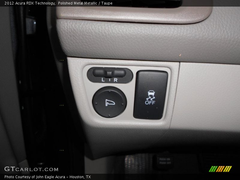 Polished Metal Metallic / Taupe 2012 Acura RDX Technology