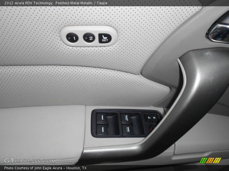 Polished Metal Metallic / Taupe 2012 Acura RDX Technology