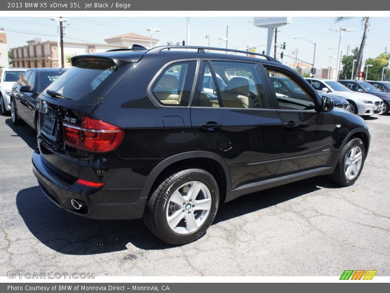 Jet Black / Beige 2013 BMW X5 xDrive 35i