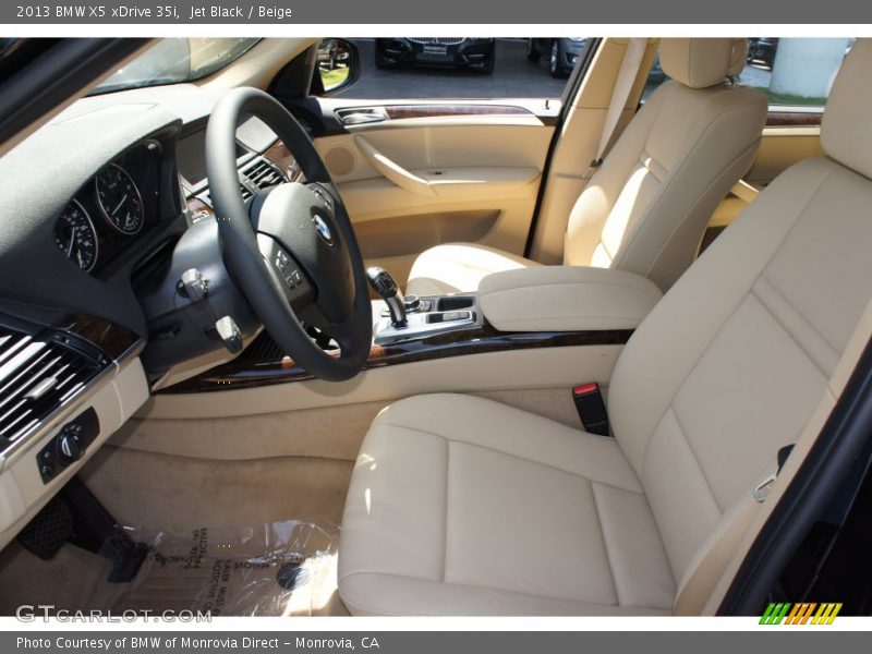 Jet Black / Beige 2013 BMW X5 xDrive 35i