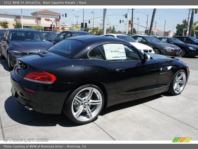  2012 Z4 sDrive35is Black Sapphire Metallic