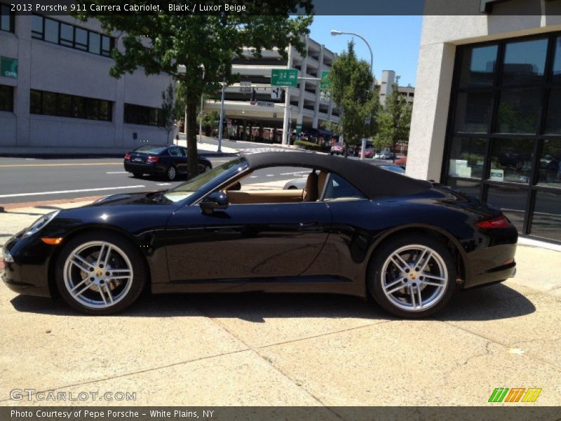  2013 911 Carrera Cabriolet Black
