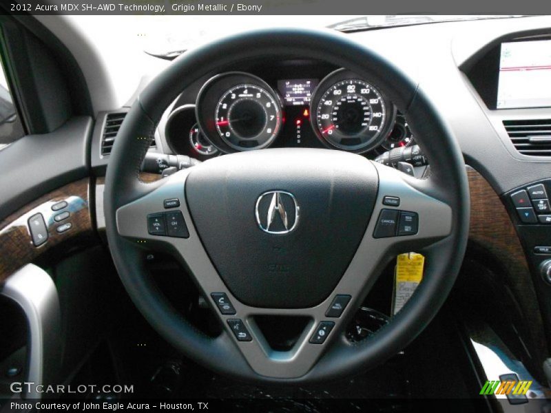  2012 MDX SH-AWD Technology Steering Wheel