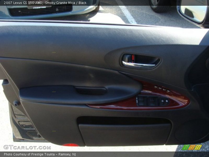Smoky Granite Mica / Black 2007 Lexus GS 350 AWD