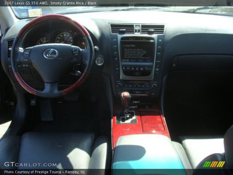 Smoky Granite Mica / Black 2007 Lexus GS 350 AWD