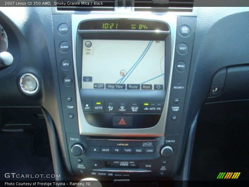 Smoky Granite Mica / Black 2007 Lexus GS 350 AWD