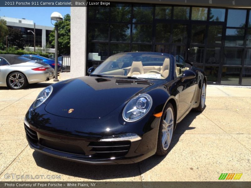  2013 911 Carrera Cabriolet Black