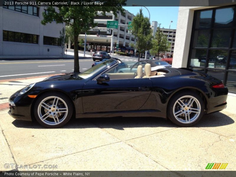  2013 911 Carrera Cabriolet Black