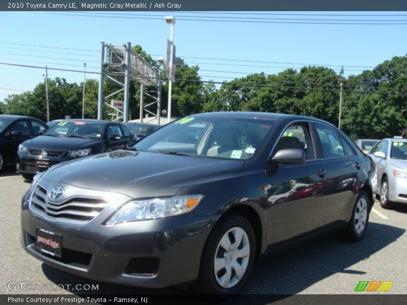Magnetic Gray Metallic / Ash Gray 2010 Toyota Camry LE