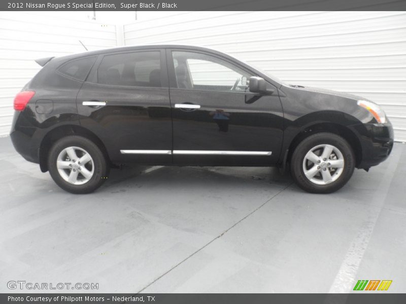 Super Black / Black 2012 Nissan Rogue S Special Edition
