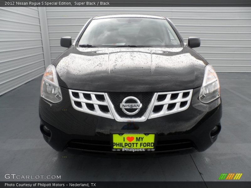 Super Black / Black 2012 Nissan Rogue S Special Edition