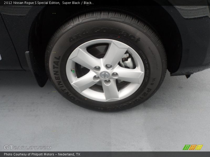 Super Black / Black 2012 Nissan Rogue S Special Edition