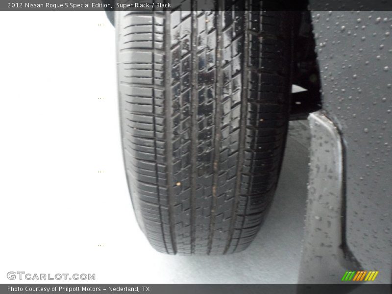 Super Black / Black 2012 Nissan Rogue S Special Edition
