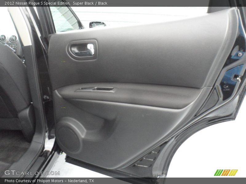 Super Black / Black 2012 Nissan Rogue S Special Edition