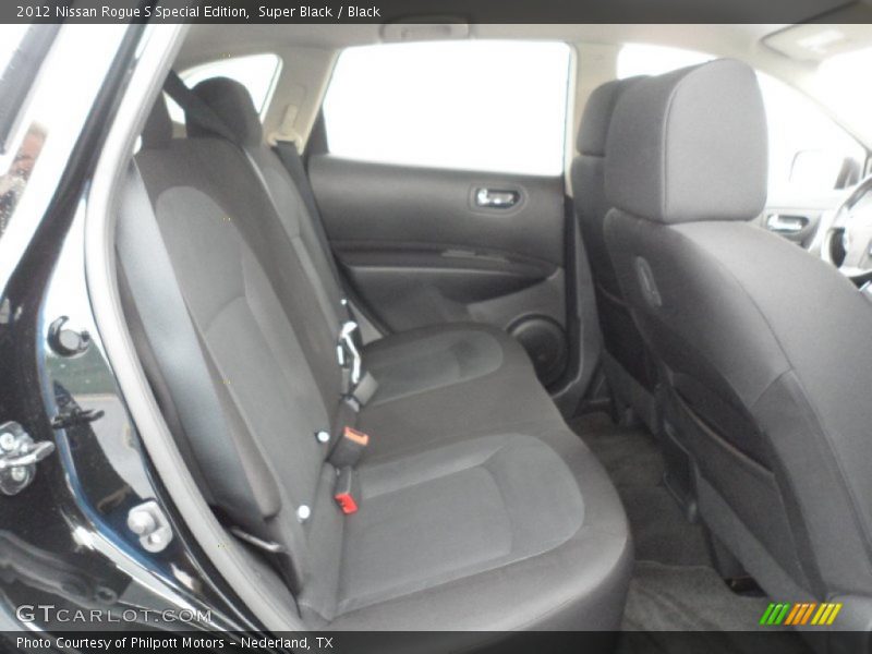 Super Black / Black 2012 Nissan Rogue S Special Edition