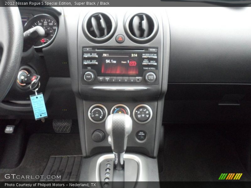 Super Black / Black 2012 Nissan Rogue S Special Edition