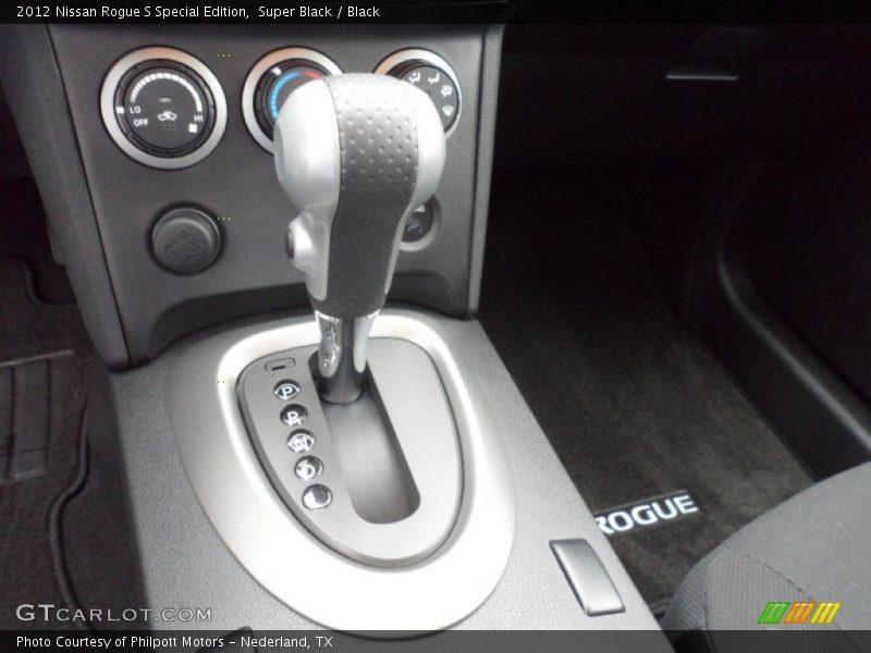 Super Black / Black 2012 Nissan Rogue S Special Edition
