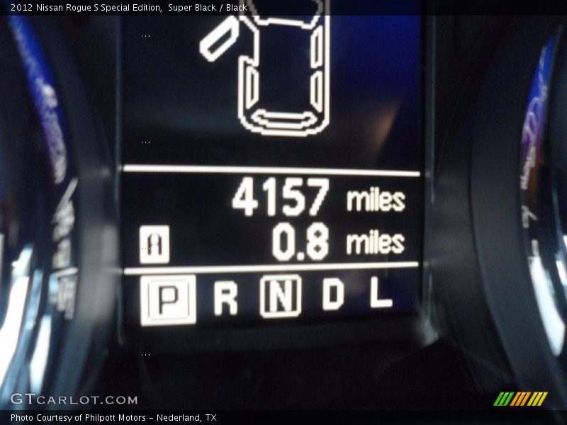 Super Black / Black 2012 Nissan Rogue S Special Edition
