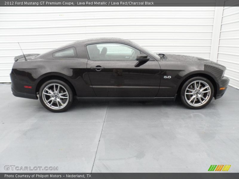  2012 Mustang GT Premium Coupe Lava Red Metallic
