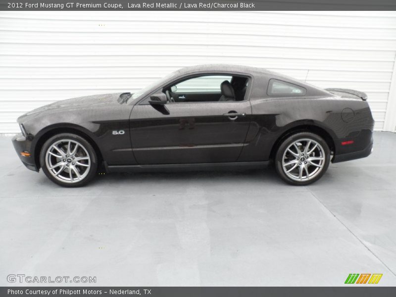  2012 Mustang GT Premium Coupe Lava Red Metallic
