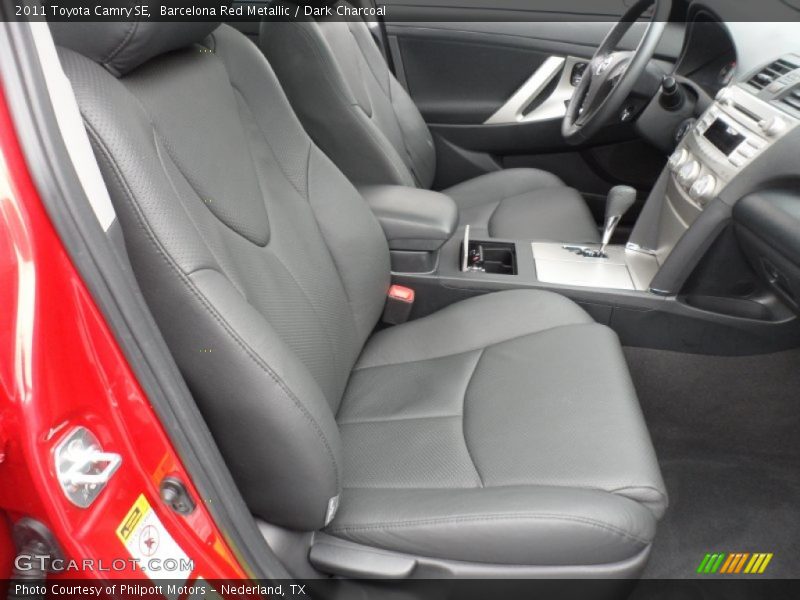 Barcelona Red Metallic / Dark Charcoal 2011 Toyota Camry SE