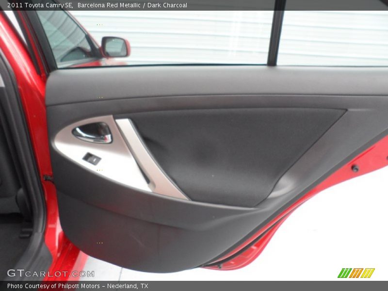 Barcelona Red Metallic / Dark Charcoal 2011 Toyota Camry SE